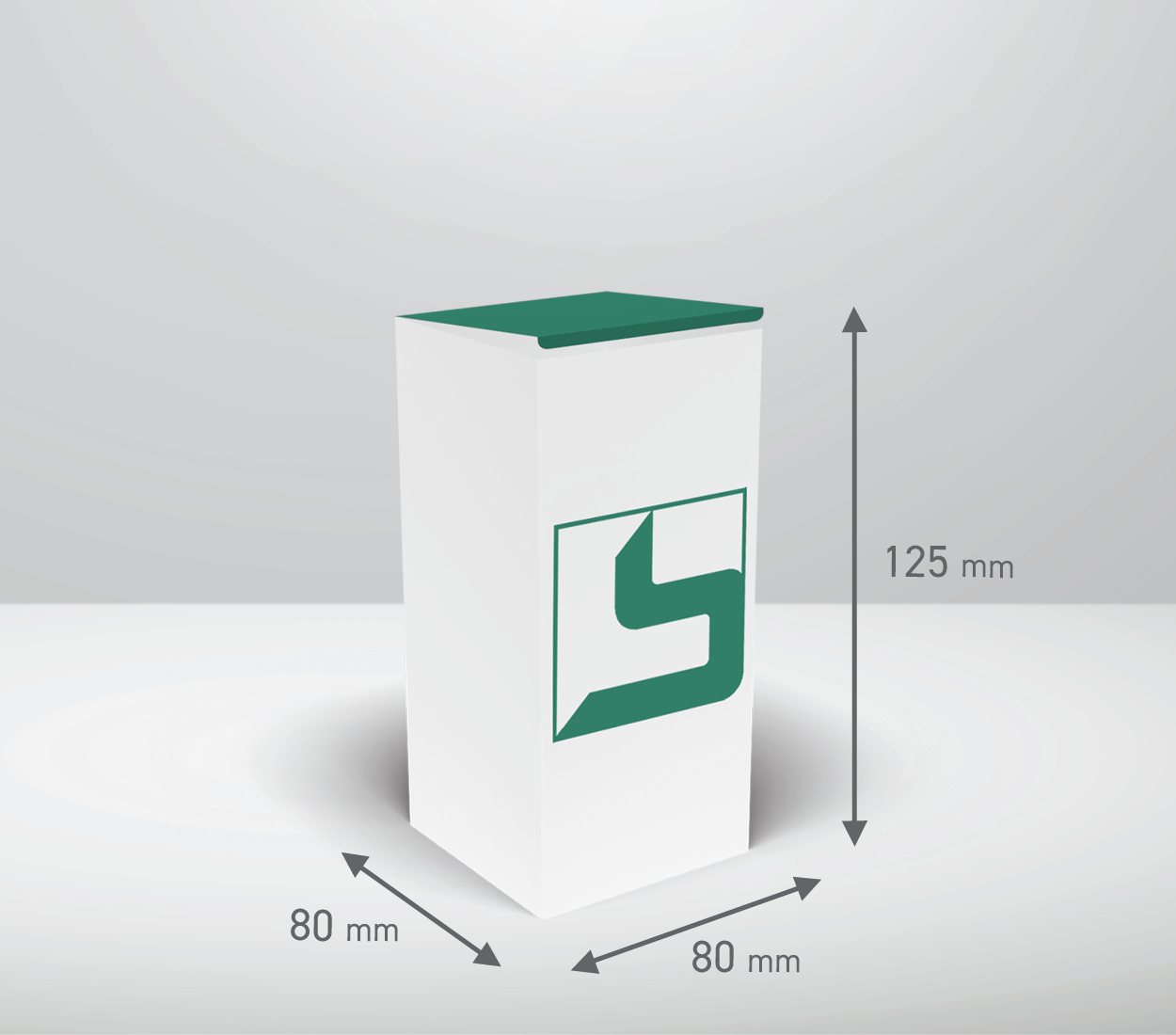 Škatla - totem: 80x80x125 mm (D2).!